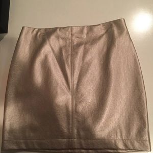 Hollister Co. Leather Skirt